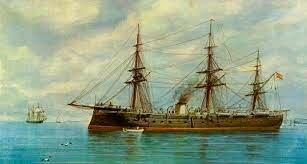 Squire Trelawney contrata un barco, una tripulación y zarpan hacia el viaje (la isla)