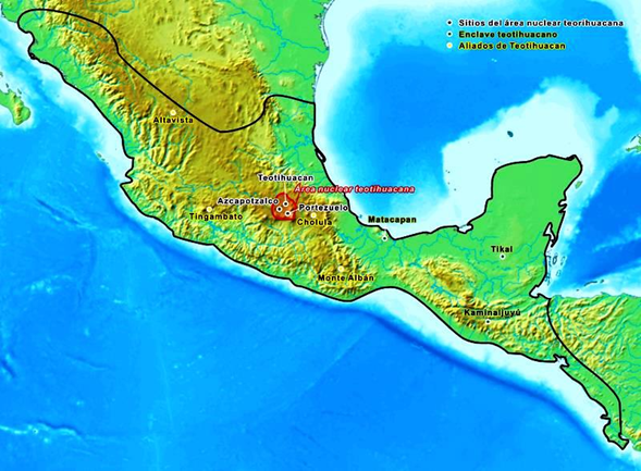 Ubicación Geográfica Teotihuacana