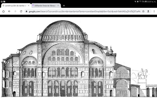 Contruccion de santa sofía de constantinopla