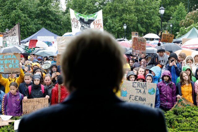 Statsminister Erna Solbergs appell til klimastreikende skoleungdom