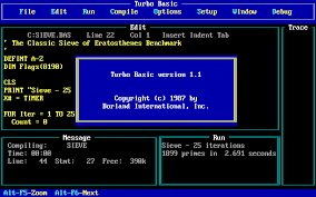 Surge el logo y BASIC