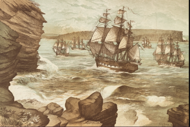 ''First Fleet'' leaves England
