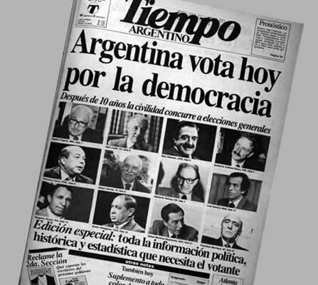 RECONSTRUCCION DEL SISTEMA EN LOS 80