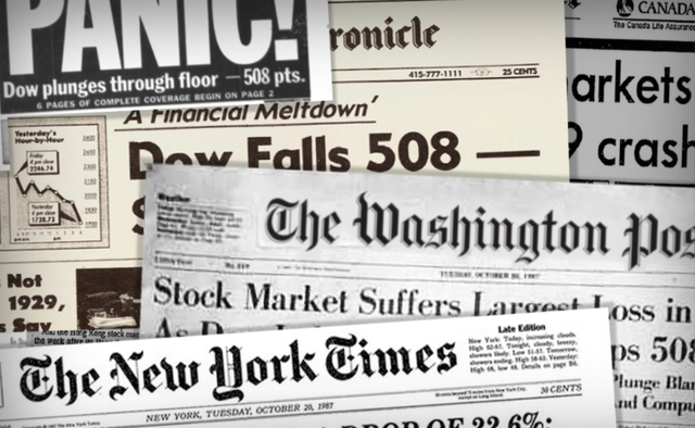 The U.S. Stock Market Crashes