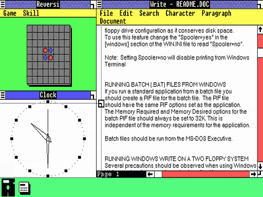 Microsoft Windows 1.0