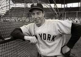 sports figure (Joe DiMaggio)