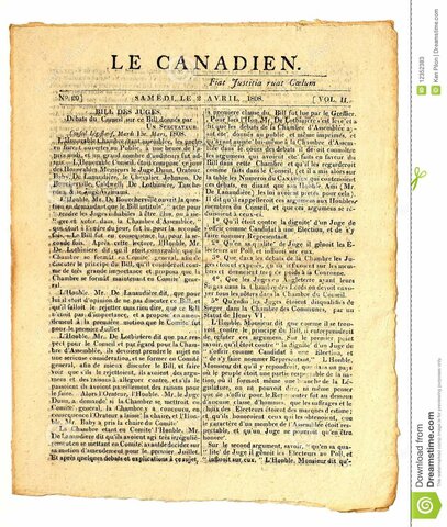 Fermeture du journal Le Canadien