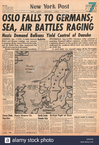 Invasione della Danimarca e Norvegia