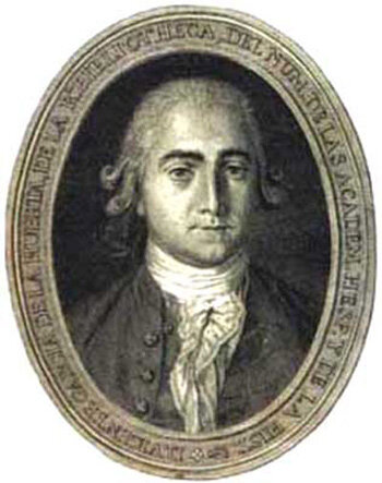 nace Vicente Antonio García de la Huerta (Zafra, España)