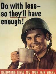 Coffee is Rationed