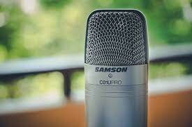 Micrófono inalámbrico.