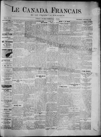 Fermeture du journal Le Canadien