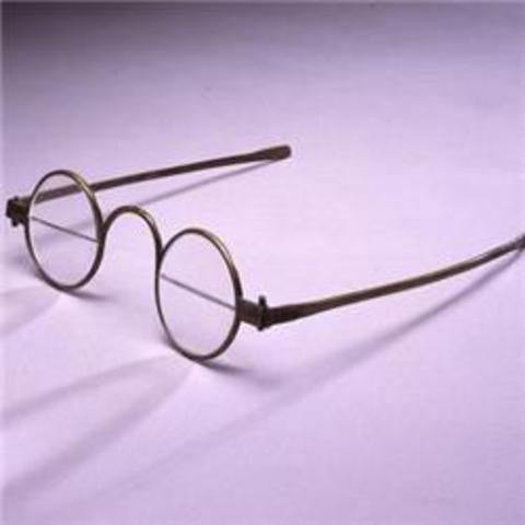 Bifocals are Invented for Glasses by Benjamin Franklin