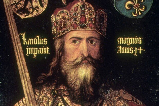 Charlemagne became an emperor