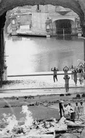 Start of: Operation Blue Star