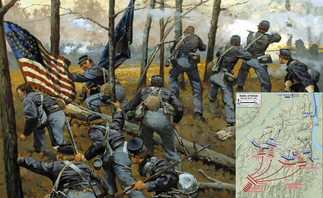 Battle of Shiloh (April 6, 1862 - April 7, 1862)