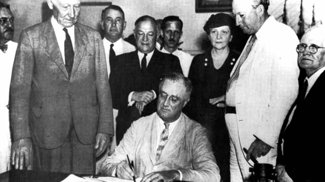 Social Security Act Is Passed