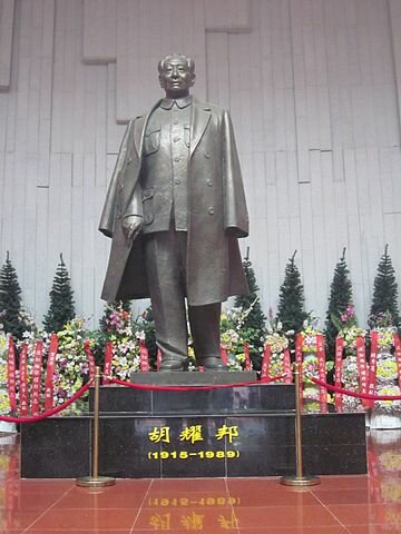 The death of Hu Yaobang