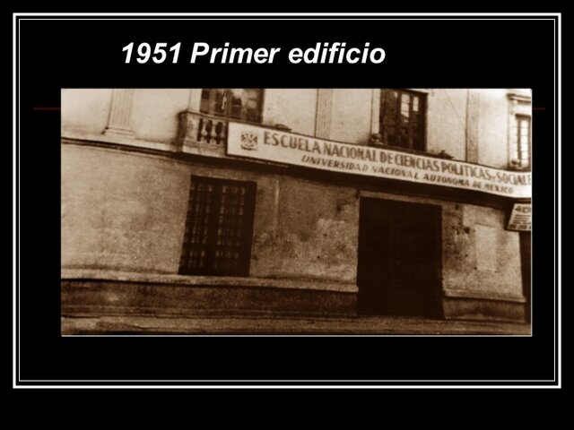 Inauguración de la UNAM