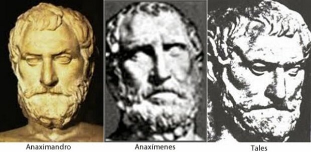 Tales y Anaximandro de Mileto