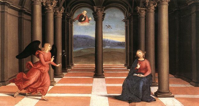 Annunciation by Raphael
