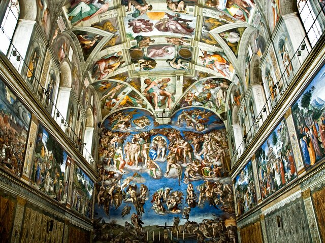 Sistine Chapel Ceiling-Michelangelo