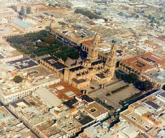 morelia ciudad novohispana