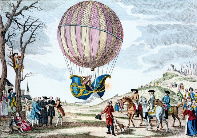 Globo aerostático (1709)