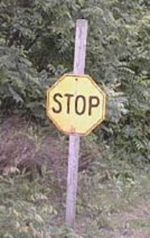 1915- Stop Sign - William Phelps Eno
