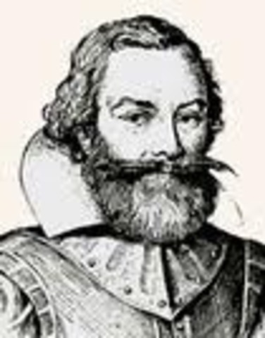 Captian John Smith explorer and founder of Jamestown