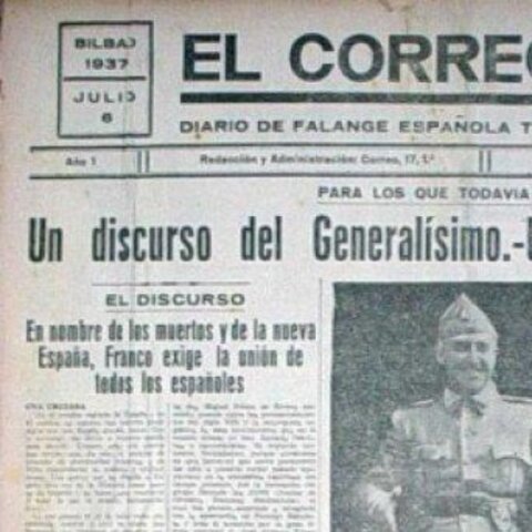 Franco promulga el día 19 el llamado Decreto de Unificación, por medio del cual crea una única formación política legal bajo su mando: FET y de las JONS