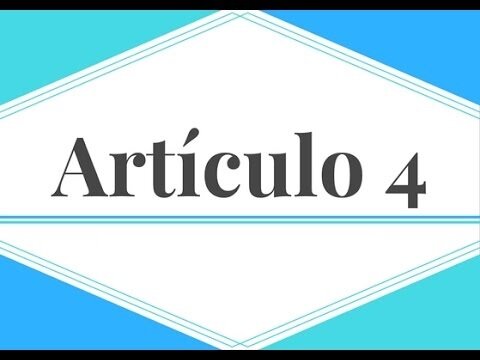 Paso 3 - Artículo 4, Oposiciones