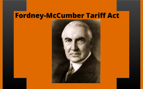 Ley Fordney-McCumber