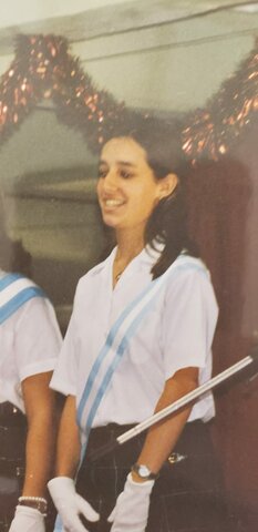 María Florencia Beramendi finished school