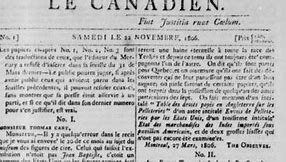 Fermeture du journal Le Canadien