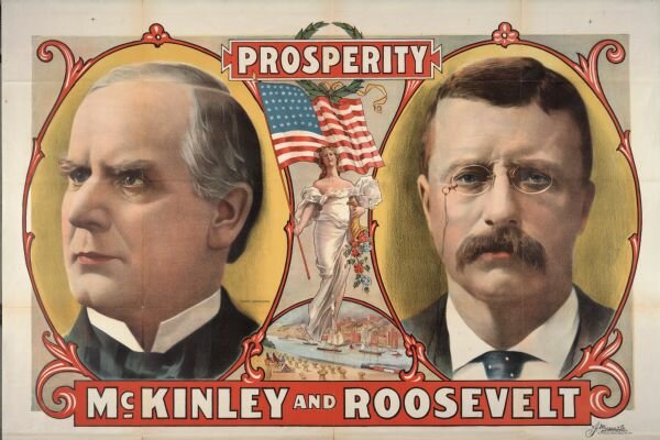 William McKinley is Assassinated and Theodore Roosevelt Becomes President