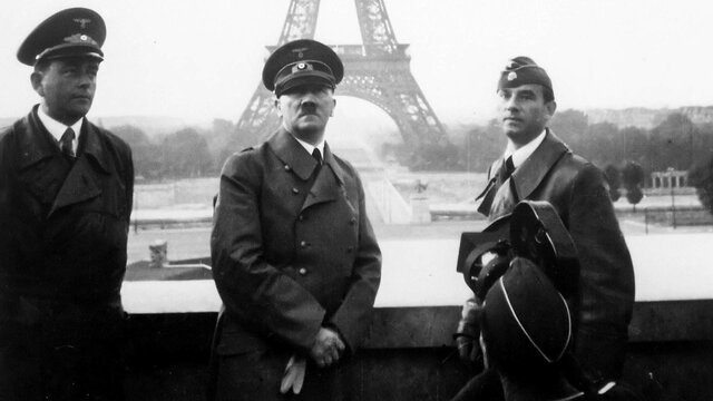 1940 dC Toma de hitler de París