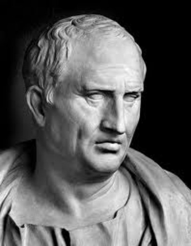 Senator Marcus Tullius  Cicero 106 BC