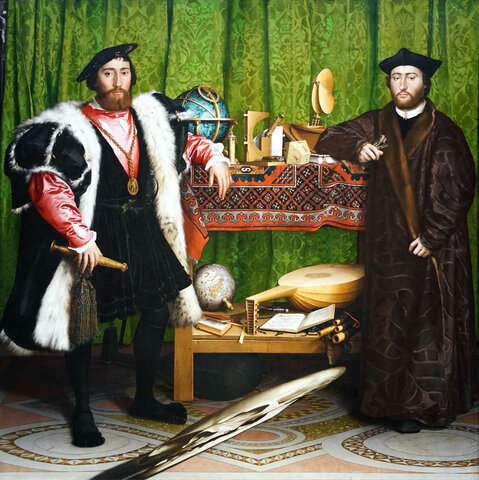 The Ambassadors-Hans Holbein the Younger