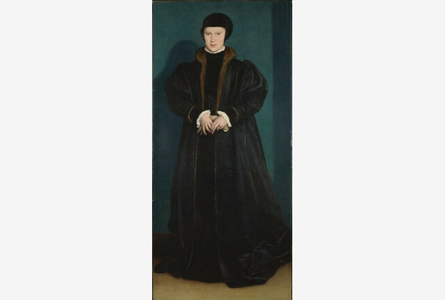 Portrait of Christina, Duchess of Milan - Hans Holbein the Younger