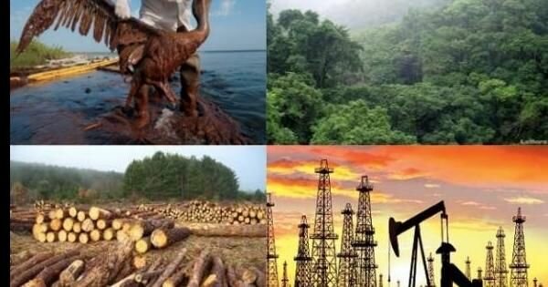 Explotación de los recursos naturales