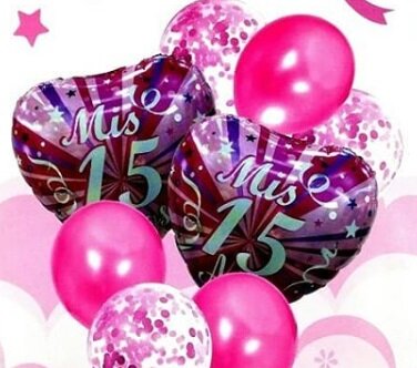 celebración de mis quince años