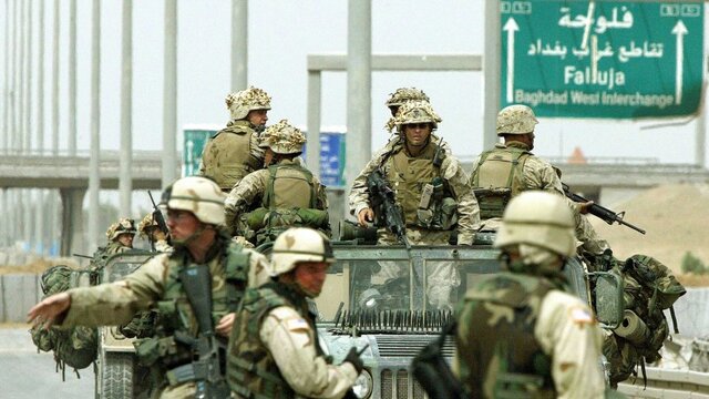 La coalición invade Irak y Kuwait