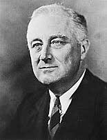 Franklin D. Roosevelt is elected as President