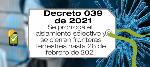 DECRETO 039 DE 2021