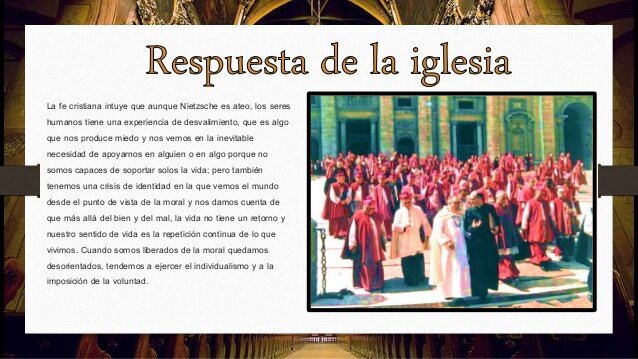 La respuesta de la Iglesia