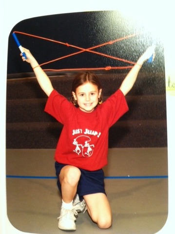 yo empezé saltar a la cuerda en segundo grado.