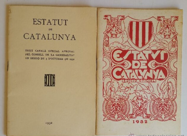 Aprobación del Estatuto de Cataluña