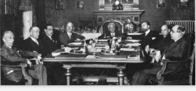 Constitución del Gobierno Presidido Provisional por Alcalá Zamora