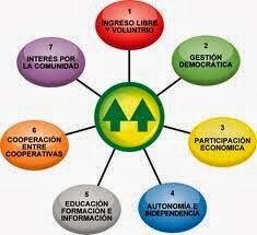 Esquematización del cooperativismo.